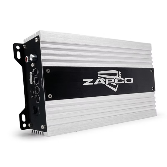 ZAPCO ST-750D Moc przy 4Ω: 1 x 400 W RMS Mono kompaktowy wzmacniacz klasy D w kompaktowej obudowie.
